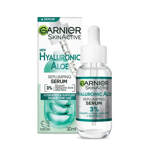 سوپر سرم آبرسان هیالورونیک اسید و آلوئه ورا گارنیر Garnier Hyaluronik Aloe Serum 30 ml