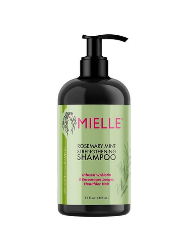 شامپو ضد ریزش و تقویت کننده مو رزماری و نعناع میله ارگانیک Mielle Rosemary Mint Strengthening Shampoo