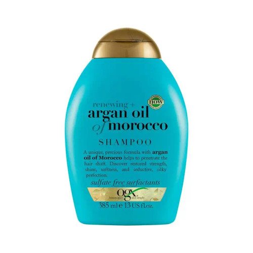 شامپو او جی ایکس OGX مدل روغن آرگان مراکشی Argan Oil Of Morocco آبی 385 میل