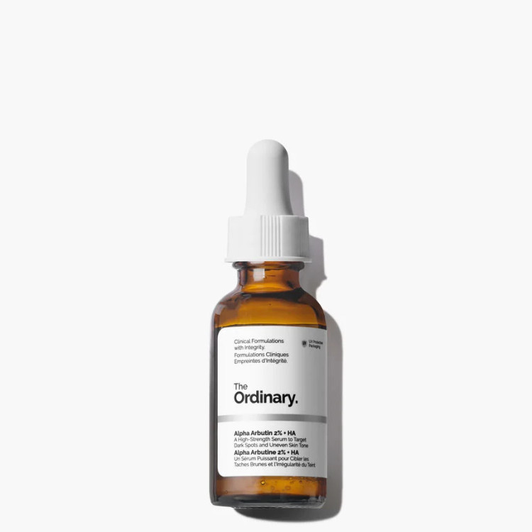 سرم آلفا آربوتین 2% اوردینری + هیالورونیک اسید اصل ضد لک، آبرسان و روشن کننده پوست 30ML The Ordinary Alpha Arbutin 2% + HA