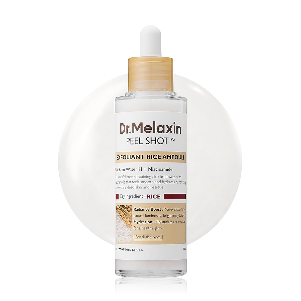 پیلینگ شات برنج سفید دکتر ملاکسین DR.MELAXIN Peel Shot Glow White Rice