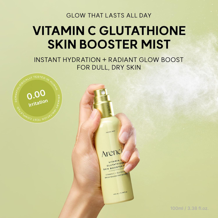 میست ویتامین سی تقویتکننده پوست آرنسیا ۱۰۰میل | Arencia Vitamin C Glutathione