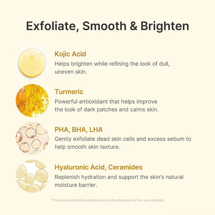 پیلینگ شات کوجیک اسید و زردچوبه روشن کننده و لایه بردار صورت مدی کیوب MEDICUBE Kojic Acid Turmeric Peel Shot